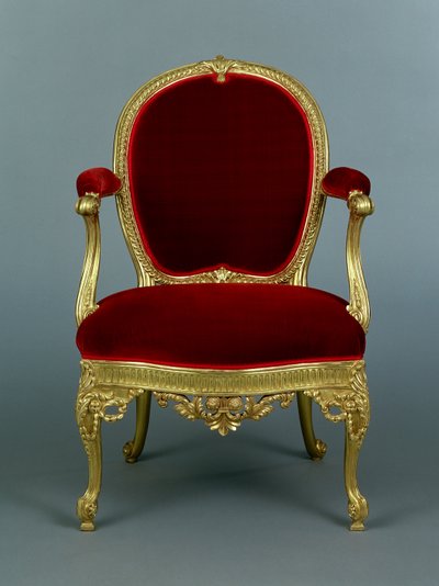 Poltrona di Giorgio III da Thomas Chippendale